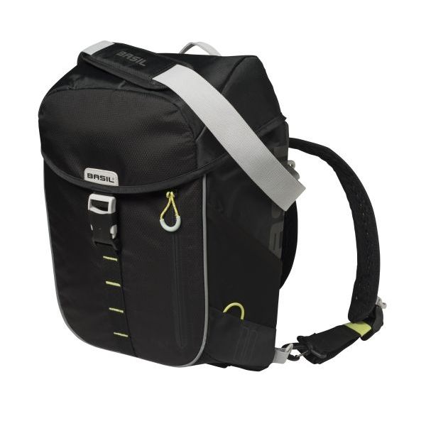 Basil Miles Dawypack - Bag du vélo sportif - Unisexe - Black Lime