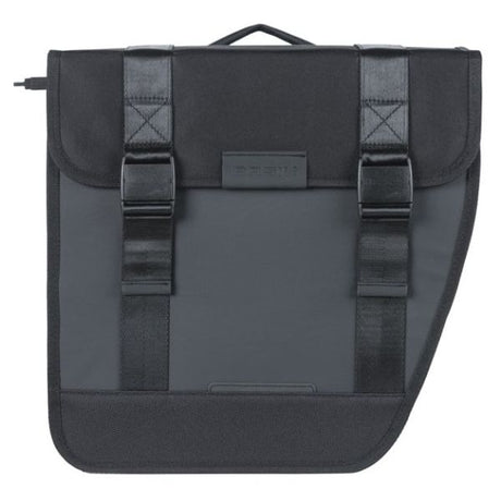 Basil double sacoche de vélo tour étanche mik 28 litres 14 x 29 x 30 cm (2x) - noir