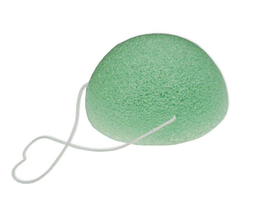 Eponge konjac Ecoluba - verte - aloe vera