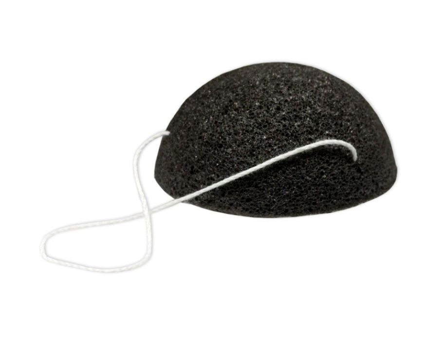 Eponge konjac Ecoluba - noire - charbon
