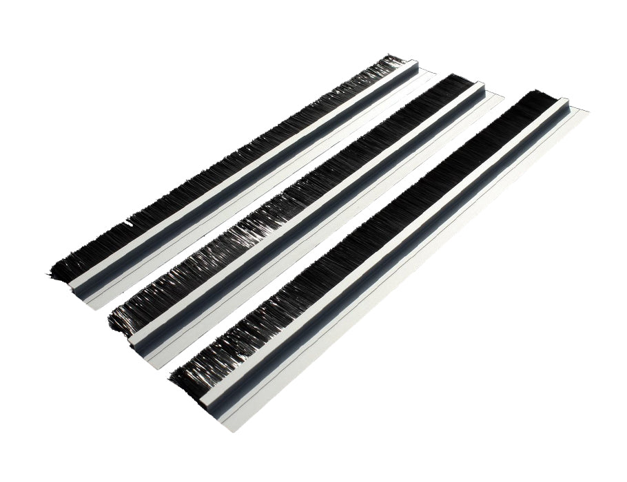 Ecosavers Bruss de porte auto-adhésif - 3 pièces - Aluminium