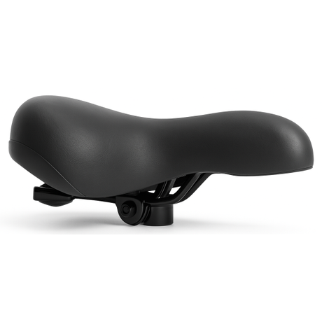 Edge Bicycle Saddle City Soft incl. Saddle Strop - noir