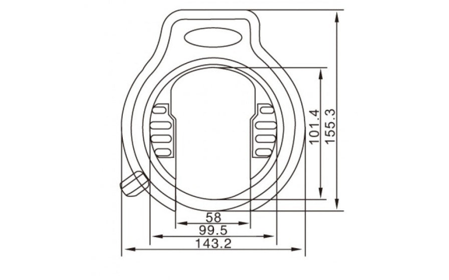 Ringslot Edge Strong Art2 - noir