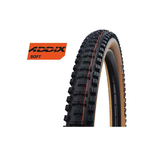 Bande pliante Schwalbe Big Betty Super Gravity 29 x 2,40 62-622 mm - Brun noir