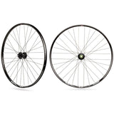 Paire de roues Rodi tryp 25 27,5 roue avant axe traversant 15x100 et roue arrière à blocage rapide 9x135 - support de disque de frein à 6 boulons - 8 9 10 11 vitesses - noir