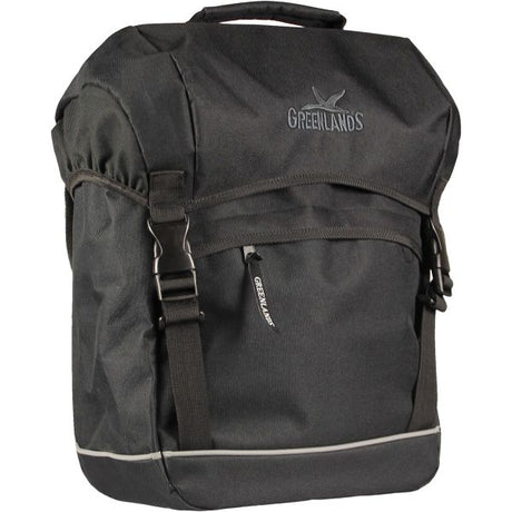 Sacoche de vélo simple Greenlands voyage 25 litres 32 x 42 x 19 cm - noir