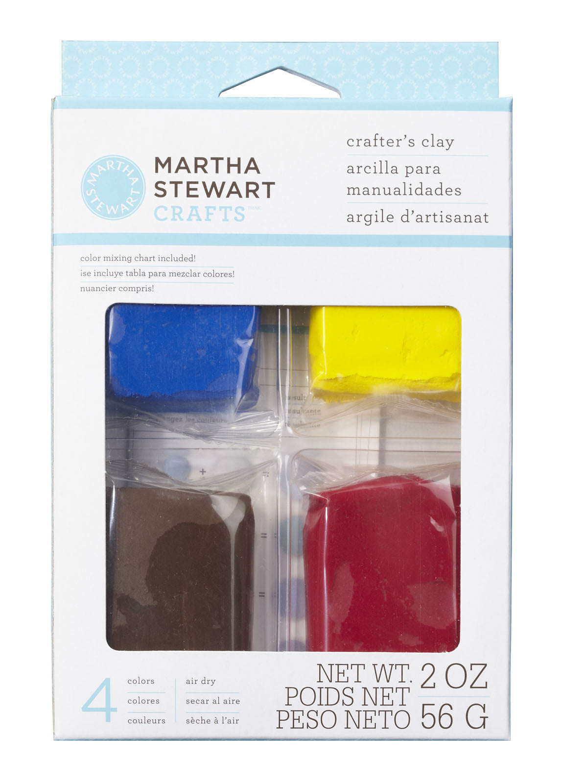 Martha Stewart • argile de base assortie 56g 4pcs