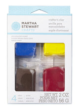 Martha Stewart • argile de base assortie 56g 4pcs
