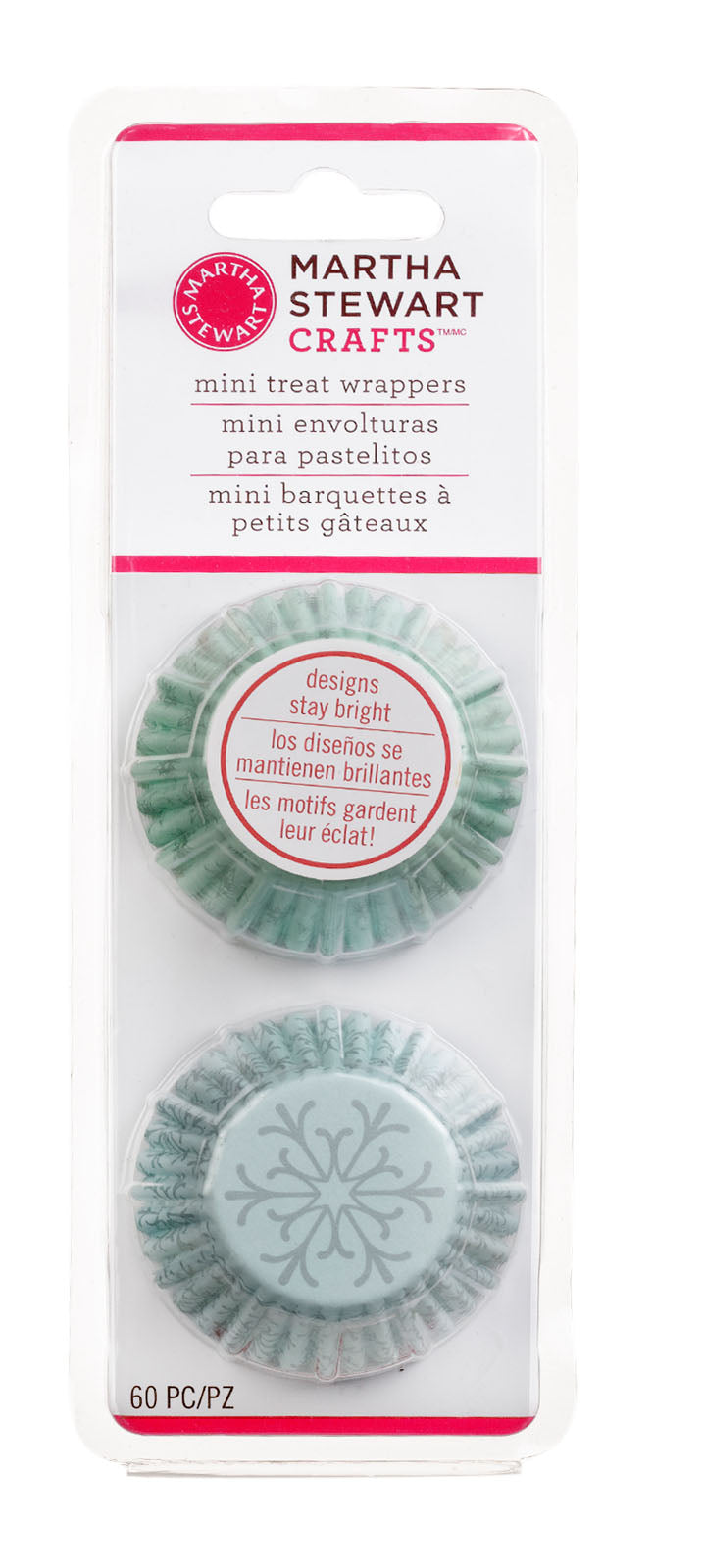 Martha Stewart • emballages de mini friandises Frosty Elegant