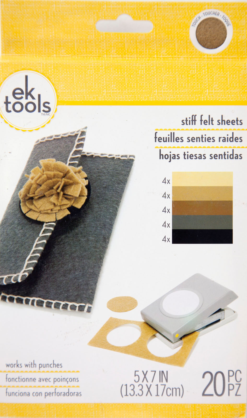Ek tools • feuilles de feutre neutres