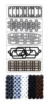 Perler • formes de perles thermocollantes mélange neutre