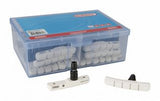 Bremsblock -Set ELVEDES V -Brems 72 mm - Weiß (25 Paare)