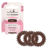 Invisibobble original bretzel marron 3 pièces