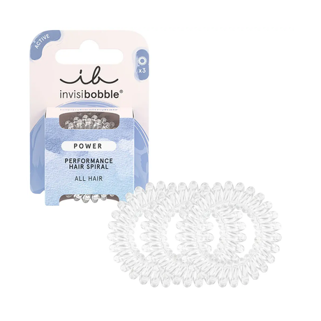 Invisibobble power cristallin 3 pièces
