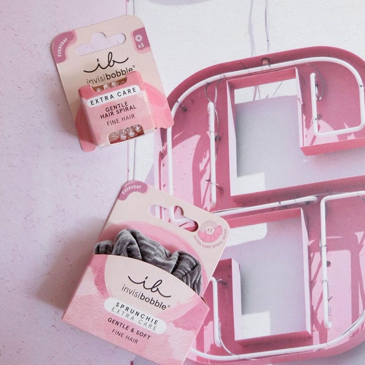 Invisibobble soin supplémentaire doux cristallin 3 pièces
