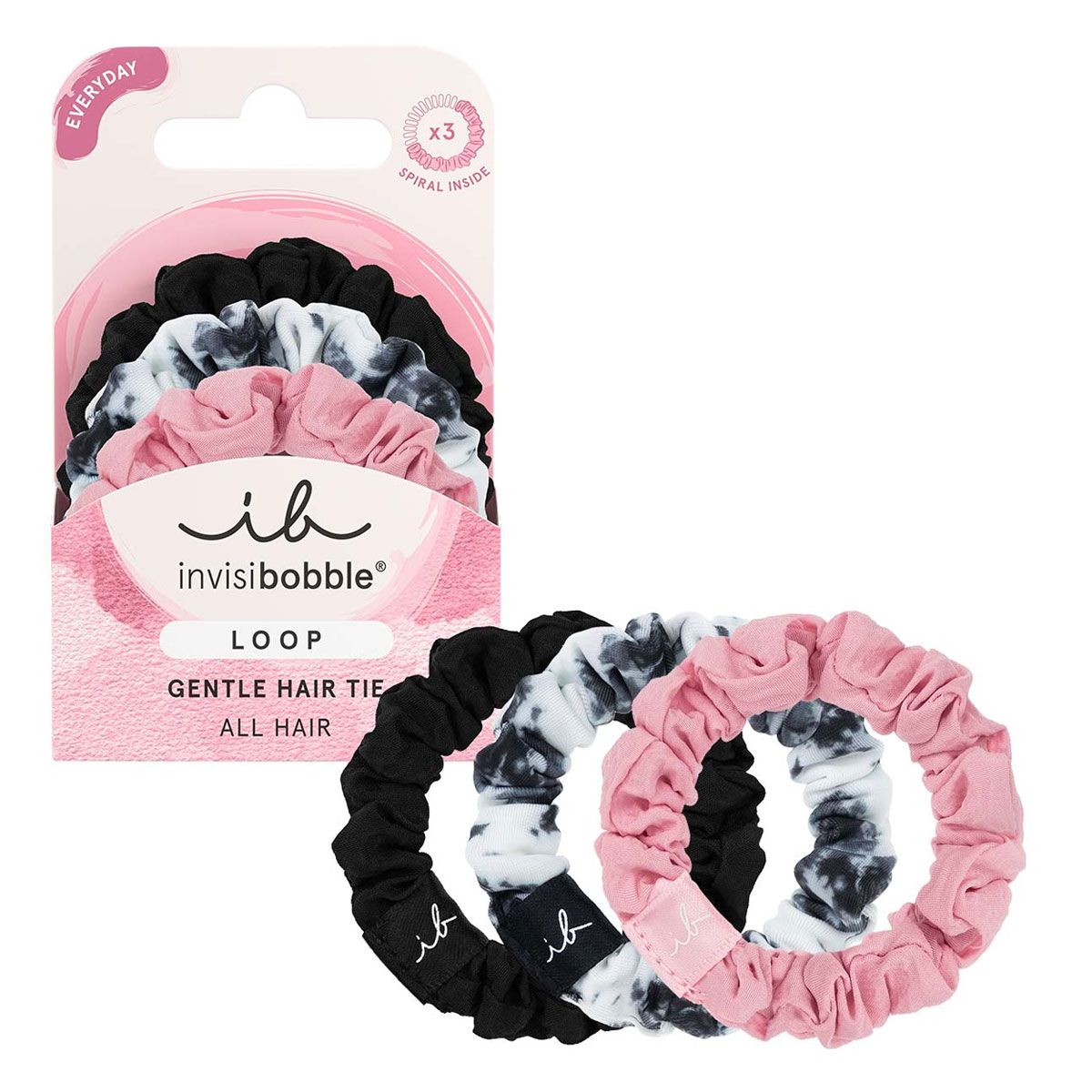 Invisibobble boucle be gentle 3 pcs.