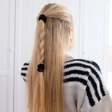 Invisibobble élastique à cheveux noir 5pcs.