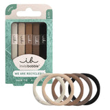 Invisibobble élastique à cheveux moka 5pcs.