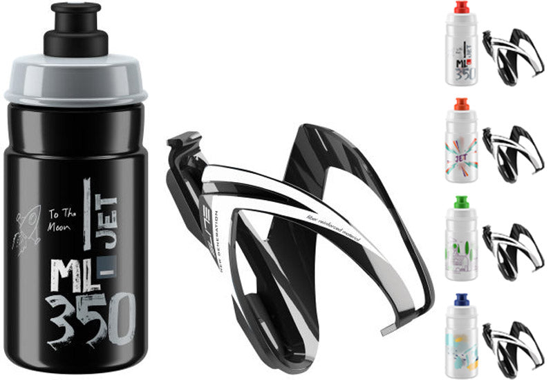 Kit enfant Elite jet ceo gourde 350ml + support