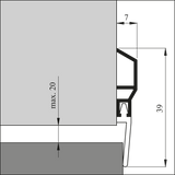 Ellen 1071671 - classique 100cm | 1 pièce