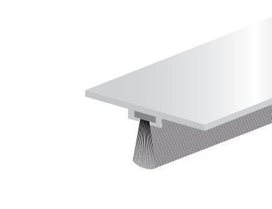 Profilé de seuil Ellen - dbs (invisible) - aluminium - 1 mètre