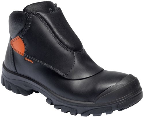 Emma safety footwear emma vulcanus d mm350848 lasschoen s3 | zwart (d) | maat 45 - 8715316160752