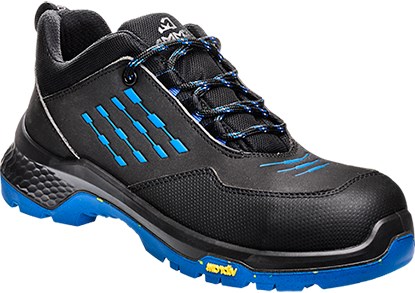 Emma safety footwear emma werkschoen crossforce d laag s3 | zwart blauw | maat 39 - 8715316154409
