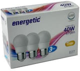 Energetic Energitc Bullet E27 5,6 W Mat Lot de 3
