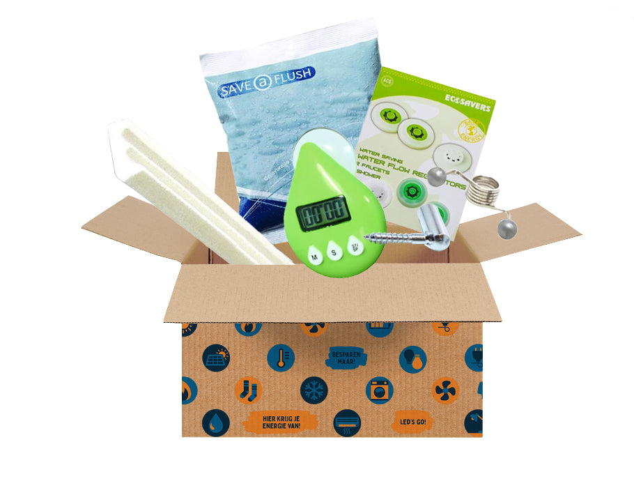 Coffret économie d'énergie - petit - gaz eau