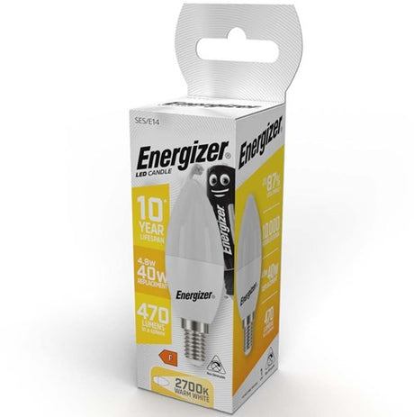 Enzo energizer led kaars e14 4,9-40w 2700k mat - 2601010
