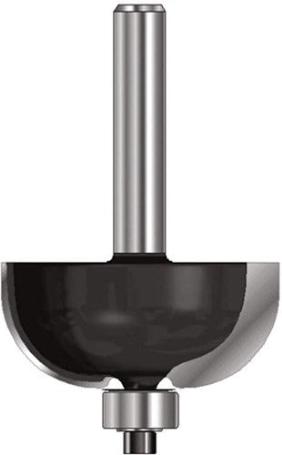 Fraise à profil creux ENT hm r10 avec roulement, queue 6mm - 7914616