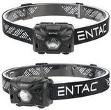 Entac lampe frontale LED zoom 5w aluminium noir rechargeable - 5700315