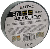 Entac ruban de réparation 50mm rouleau 50m noir - 4139544