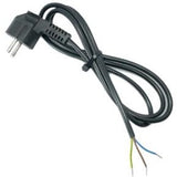 Enzo aansluitsnoer 3x1 3,0 meter zwart pvc 1066242