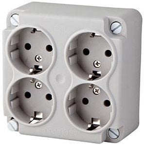 Enzo abl couvercle boîte à câbles uni abl 4 x wcd - 4047880