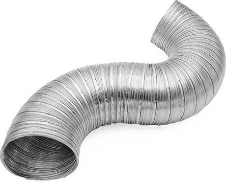 Enzo aluminium afvoerslang 102mm 1,5m - 1400335