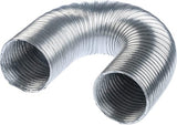 Tuyau d'évacuation d'air Basic l019 alu 125mm 3m