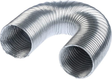 Tuyau d'évacuation d'air Basic l019 alu 125mm 3m