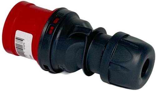 Prise Enzo cee 4p 16a 400v rouge 6315150