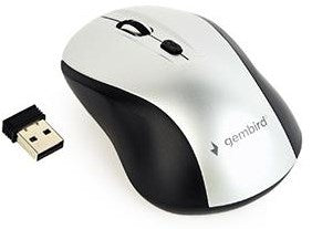 Souris optique sans fil Enzo gembird noir argent - 9510036