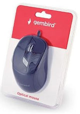 Souris optique Enzo Gembird USB noire avec boutons latéraux 9510016