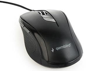Souris optique Enzo Gembird USB noire avec boutons latéraux 9510016