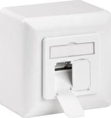 Enzo goobay cat6 en boîte en saillie 2x utp blanc - 2575300