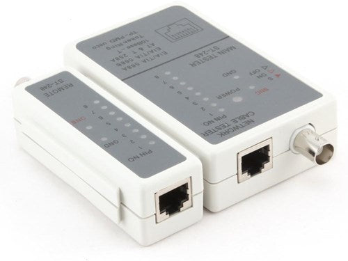 Testeur de câbles Enzo UTP, STP, FTP et BNC - 6420790