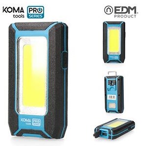 Koma tools oplaadbare cob looplamp powerbank | usb oplaadbaar - 6490210