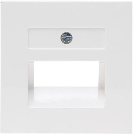 Enzo kopp hk07 plaque de recouvrement blanche isdn double 4622060