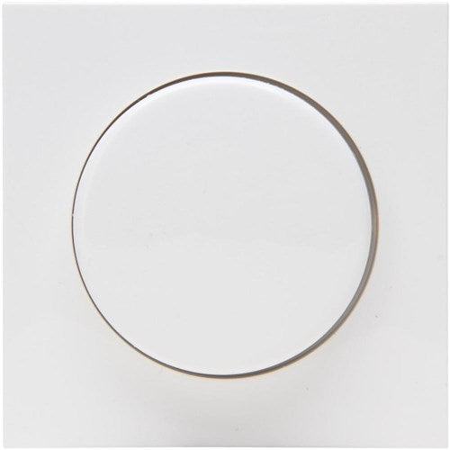 Enzo kopp hk07 plaque de recouvrement blanche + variateur à bouton 4622030