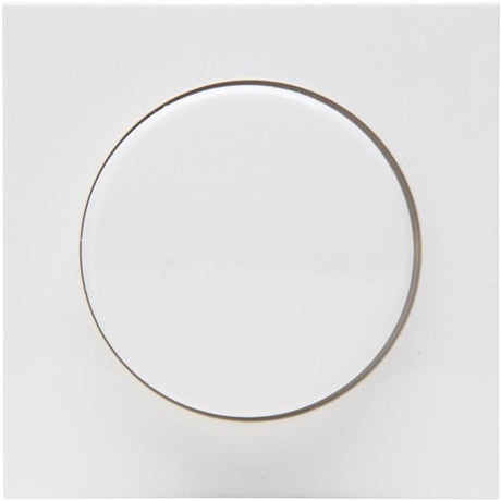 Enzo kopp hk07 plaque de recouvrement blanche + variateur à bouton 4622030