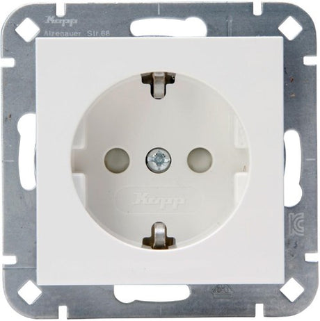 Enzo kopp hk07 prise encastrable blanche ra avec protection enfant. 4622110