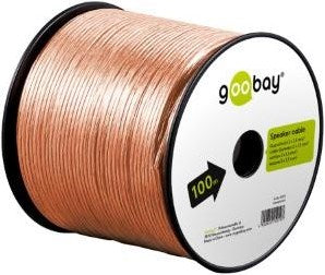 Câble haut-parleur Enzo 2 x 1,5 qmm transparent - 1394580